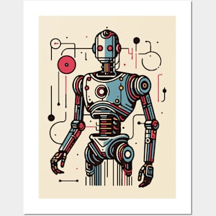 Future Robot Posters and Art